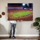 Clemson Football Stadium Wall Art Canvas Print, College by MyGreatCanvas | Canvas Wall Art Prints | Photo Prints & Wall Decor