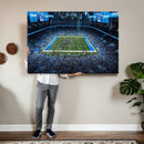 Detroit Lions Stadium Wall Art Canvas Print, Football Field by MyGreatCanvas | Canvas Wall Art Prints | Photo Prints & Wall Decor