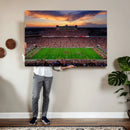 Oklahoma Sooners Stadium Wall Art Canvas Print, College by MyGreatCanvas | Canvas Wall Art Prints | Photo Prints & Wall Decor