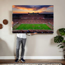 Oklahoma Sooners Stadium Wall Art Canvas Print, College