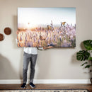 Lavender Field Wall Art Canvas Print, Butterfly Floral by MyGreatCanvas | Canvas Wall Art Prints | Photo Prints & Wall Decor