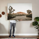 Joshua Tree Desert Wall Art Canvas Print, Minimal by MyGreatCanvas | Canvas Wall Art Prints | Photo Prints & Wall Decor