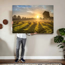Sheep Wall Art Canvas Print – Rural Farm Animal Artwork by MyGreatCanvas | Canvas Wall Art Prints | Photo Prints & Wall Decor