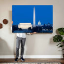 Washington DC Skyline Wall Art Canvas Print – Lincoln by MyGreatCanvas | Canvas Wall Art Prints | Photo Prints & Wall Decor