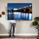 Washington DC Wall Art Canvas Print – Lincoln Memorial Night by MyGreatCanvas | Canvas Wall Art Prints | Photo Prints & Wall Decor