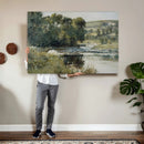 Edward Mitchell Bannister Streamside Wall Art Canvas Print by MyGreatCanvas | Canvas Wall Art Prints | Photo Prints & Wall Decor
