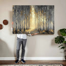 Abstract Birch Forest Wall Art Canvas Print – Modern Neutral by MyGreatCanvas | Canvas Wall Art Prints | Photo Prints & Wall Decor