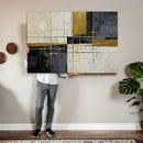 Abstract Gold and Black Wall Art Canvas Print – Modern by MyGreatCanvas | Canvas Wall Art Prints | Photo Prints & Wall Decor