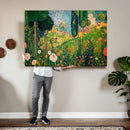 Gustav Klimt Boho Mountain Landscape Large Wall Art, by MyGreatCanvas | Canvas Wall Art Prints | Photo Prints & Wall Decor