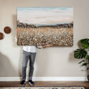 Neutral Wildflower Field Canvas Wall Art — Beige Earth Tone by MyGreatCanvas | Canvas Wall Art Prints | Photo Prints & Wall Decor