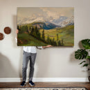 Konrad Petrides View from Mount Helm Canvas — Austrian by MyGreatCanvas | Canvas Wall Art Prints | Photo Prints & Wall Decor