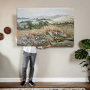 Katie Staples Hillside Canvas Wall Art — Coastal Wildflower by MyGreatCanvas | Canvas Wall Art Prints | Photo Prints & Wall Decor