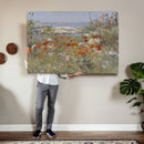 Childe Hassam Celia Thaxter Garden Canvas — 1890 American by MyGreatCanvas | Canvas Wall Art Prints | Photo Prints & Wall Decor