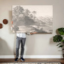 Van Poelenburch Landscape Canvas Wall Art — Dutch Golden Age by MyGreatCanvas | Canvas Wall Art Prints | Photo Prints & Wall Decor