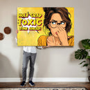 Pop Art Print Bathroom Sign Wall Art Canvas Print — Funny by MyGreatCanvas | Canvas Wall Art Prints | Photo Prints & Wall Decor