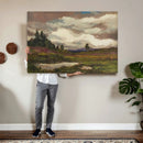 Gustav Macoun Heathland Canvas Print, Czech Landscape Oil by MyGreatCanvas | Canvas Wall Art Prints | Photo Prints & Wall Decor