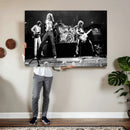 Led Zeppelin Live Concert Canvas Wall Art, Classic Rock Band Photography Print, Vintage Music Stage Performance Artwork by MyGreatCanvas | Canvas Wall Art Prints | Photo Prints & Wall Decor