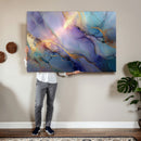 Colorful Abstract Canvas Wall Art Print, Vibrant Popup Color Art Print