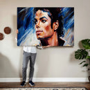 Abstract Michael Jackson Photo Wall Art Canvas Print by MyGreatCanvas | Canvas Wall Art Prints | Photo Prints & Wall Decor