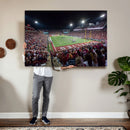 Washington-Grizzly Stadium Canvas Print, American Football