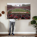 Wisconsin Badgers Team Print Canvas - Madison Camp Randall