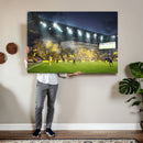 Columbus Crew Stadium Match Triple Canvas Wall Art - Dynamic