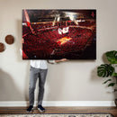 Houston Rockets Basketball Team Print Canvas- Houston Toyota
