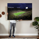 Michigan Wolverines Football Canvas Wall Decor, Football