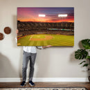 Oakland Athletics Baseball Team Print - Oakland Coliseum