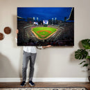 Truist Park Night Game Canvas Art - Atlanta Braves Stadium