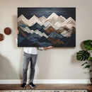 Wood Mountain Wall Art | Mountain Canvas Print Wood Decor | by MyGreatCanvas | Canvas Wall Art Prints | Photo Prints & Wall Decor