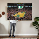 Celtics Game Versus The Timberwolves | Baseball Stadium Wall