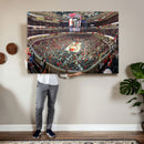 United Center Chicago Bulls Stadium Wall Art Canvas Print