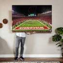 Wisconsin Badgers Football Team Print Canvas- Madison Camp