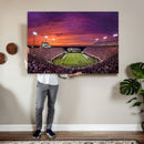 East Carolina University Pirates Football Print Canvas-