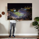 Duke University Blue Devils Football Print Canvas - Durham