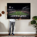 Cincinnati Bearcats Football Team Print - Nippert Stadium