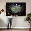 Michigan State Spartans Football Team Print - East Lansing