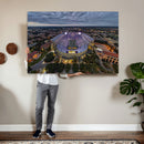 The Louisiana State University Tigers Football Team Print -