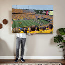 Puskar Stadium Canvas Print Wall Art - Morgantown Print -