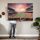 Oregon State Beavers Football Team Print - Corvallis Reser