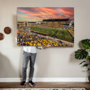 University of Wyoming Cowboys Football Team Print - Laramie