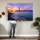 Golden Gate Bridge Wall Art Canvas Print – Framed San by MyGreatCanvas | Canvas Wall Art Prints | Photo Prints & Wall Decor