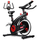 Stationary Exercise Bike Silent Belt with 20LBS Flywheel by LJGDeals