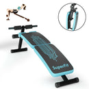 Abdominal Twister Trainer with Adjustable Height Exercise Bench by LJGDeals