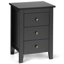 Nightstand End Beside Table Drawers Modern Storage Bedroom Furniture by DirectDeals