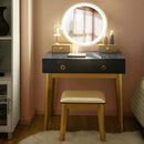 Makeup Vanity Table Set 3 Color Lighting Dressing Table by LJGDeals
