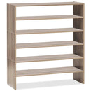 3 Pieces 31-Inch Stackable Multi-Shape Shoe Rack by LJGDeals