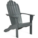 Acacia Wood Outdoor Adirondack Chair with Ergonomic Design by LJGDeals