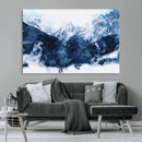 Abstract Blue Mountain Canvas Wall Art – Modern Triptych by MyGreatCanvas | Canvas Wall Art Prints | Photo Prints & Wall Decor